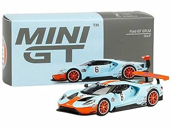 Amazon | MINI GT 1/64 フォード GT GTLM ガルフ (左ハンドル
